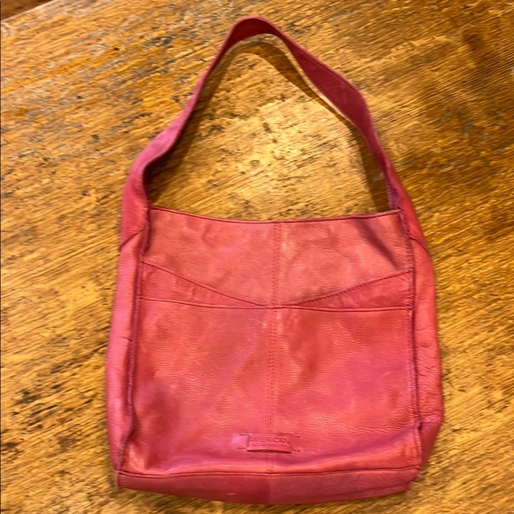 American Leather Co Pink Leather Hobo bag - Picture 2 of 11
